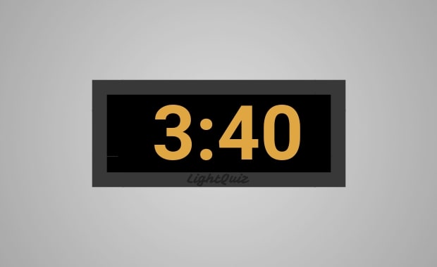 Orario Digitale: come legge "Sono le 3:40" in inglese?